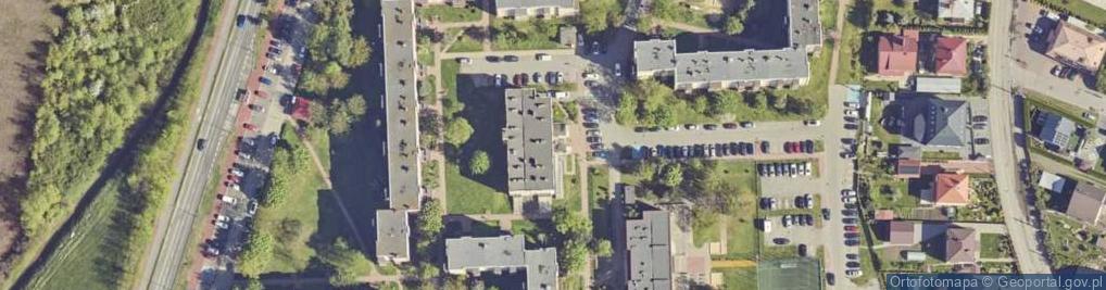 Zdjęcie satelitarne Jamróz Dorota NZOZ Chejron Zakład Rehabilitacji Leczniczej Jamróz Dorota Krukowski Zbigniew