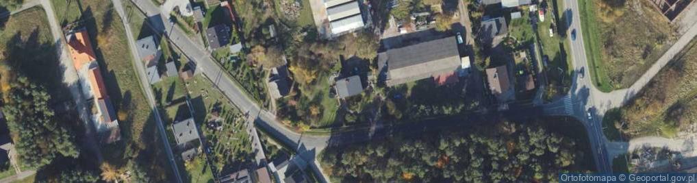 Zdjęcie satelitarne Jan Bąk Pieczarkarnia