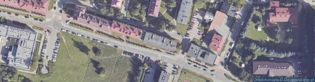 Zdjęcie satelitarne Jan Bednarczyk Zakład Elektromechaniczny