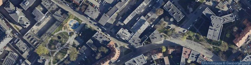 Zdjęcie satelitarne Jan Gębka Usługi Komputerowe i Poligraficzne Jan Gębka Dariusz Gębka