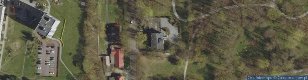 Zdjęcie satelitarne Jan Kubacki Jan Michał Kubacki Pensjonat Park, Usługi Menedżerskie
