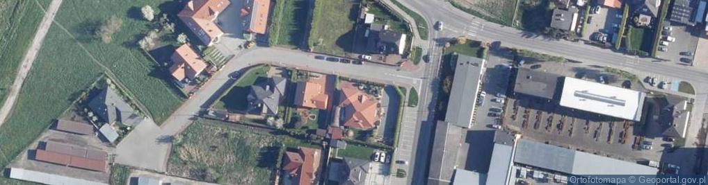 Zdjęcie satelitarne Jan Sokołowski Firma Handlowo Usługowa
