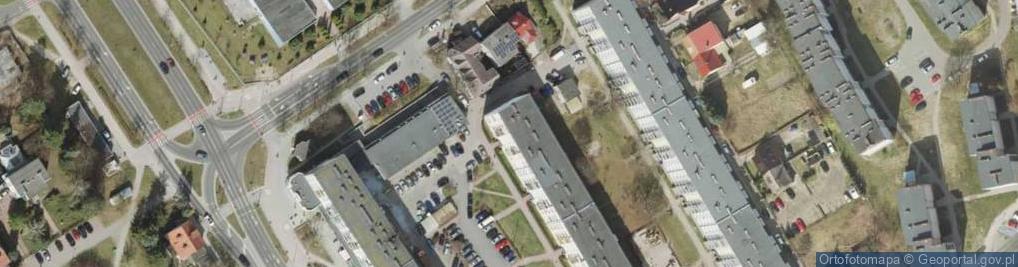 Zdjęcie satelitarne Jan Wojnicki Unigeo Pracownia Badawczo-Projektowa