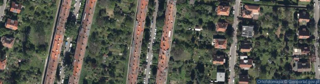 Zdjęcie satelitarne Janik M., Wrocław