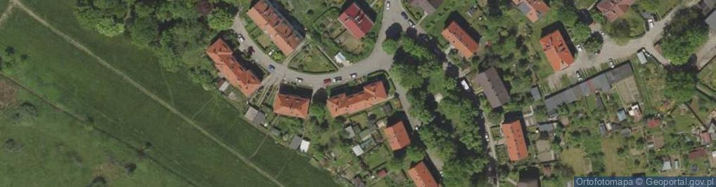Zdjęcie satelitarne Janik Pracownia Achitektury