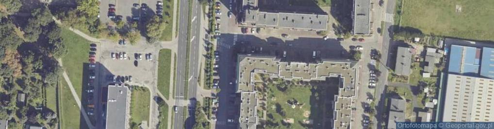 Zdjęcie satelitarne Janina Bienkiewicz Kancelaria Biegłego Rewidenta Działalność Gospodarcza Leszno