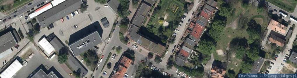 Zdjęcie satelitarne Janina Łuciów-Bęgowska