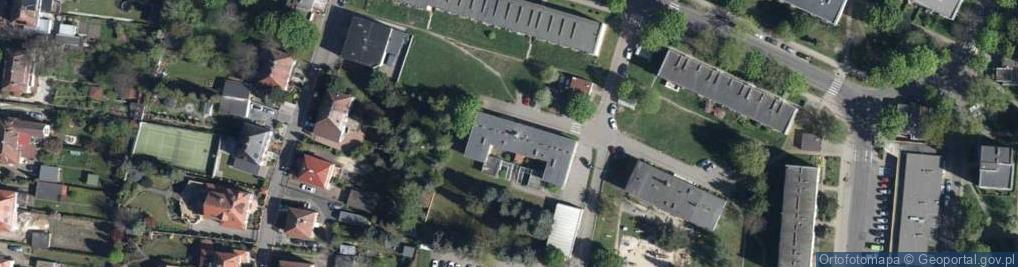 Zdjęcie satelitarne Jankowska Bury Ryszarda Niepubliczny Zakład Opieki Zdrowotnej