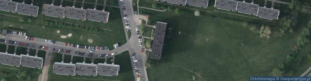 Zdjęcie satelitarne Jankowska Kusion Stanisława