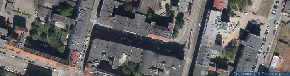 Zdjęcie satelitarne Janmar Posłuszny Marek Świerczewska Janina