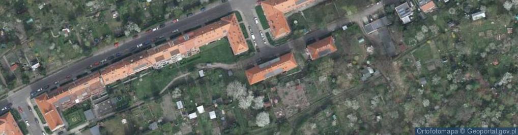 Zdjęcie satelitarne Janusz A.Poś.Ubez., Wałbrzych