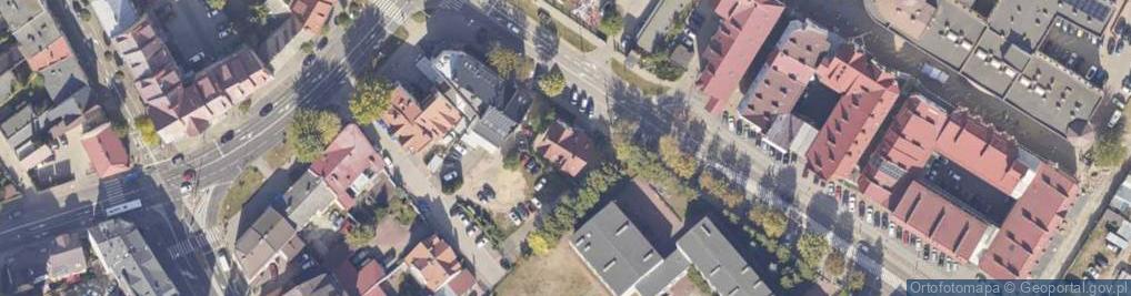 Zdjęcie satelitarne Janusz Boruch Działalność Handlowa Artykułami Przemysłowymi