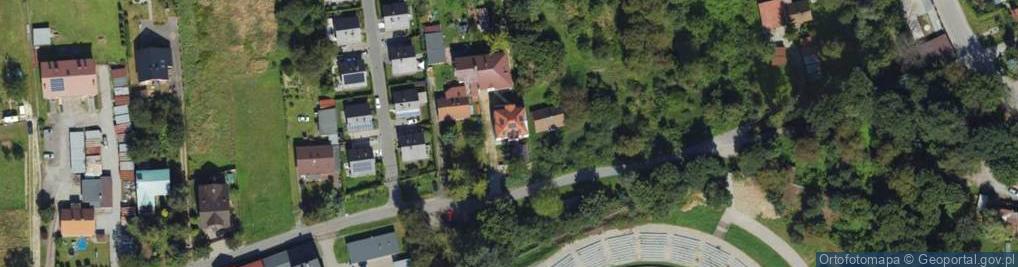 Zdjęcie satelitarne Janusz Gąsiorek Zakład Wielobranżowy Jago