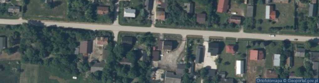Zdjęcie satelitarne Janusz Grąbka Baza Magazynowa Brzostków Wisełka