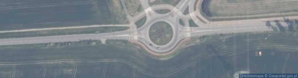 Zdjęcie satelitarne Janusz Huebner Agah Sprzedaż Artykułów Skórzanych