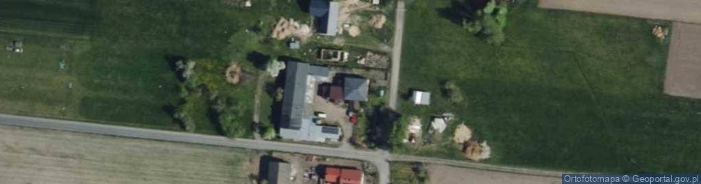 Zdjęcie satelitarne Janusz Jagiełło Przedsiębiorstwo Produkcyjno-Usługowe Dzięcioł
