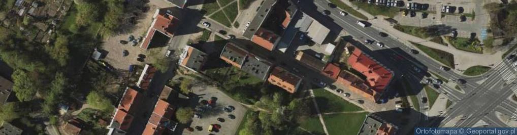Zdjęcie satelitarne Janusz Kluziak FHU Panele Podłogi Parkiety