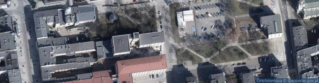 Zdjęcie satelitarne Janusz Krzysztof Machulski Vabank Łódź Komuny Paryskiej PL.6 Bud.A p.202
