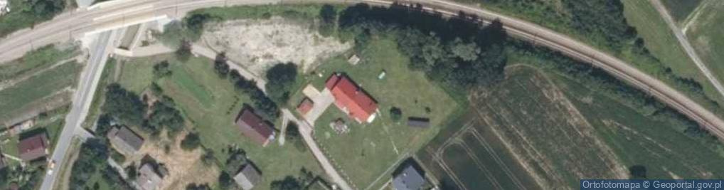 Zdjęcie satelitarne Janusz Majtyka Handel Obwoźny