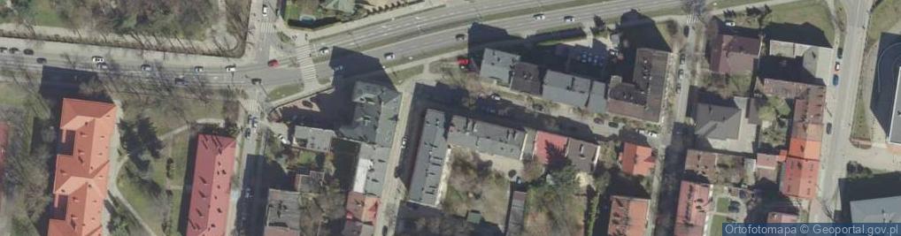 Zdjęcie satelitarne Janusz Malik Taksówka Osobowa nr 180 33-100 Tarnów, ul.Asnyka 8/22