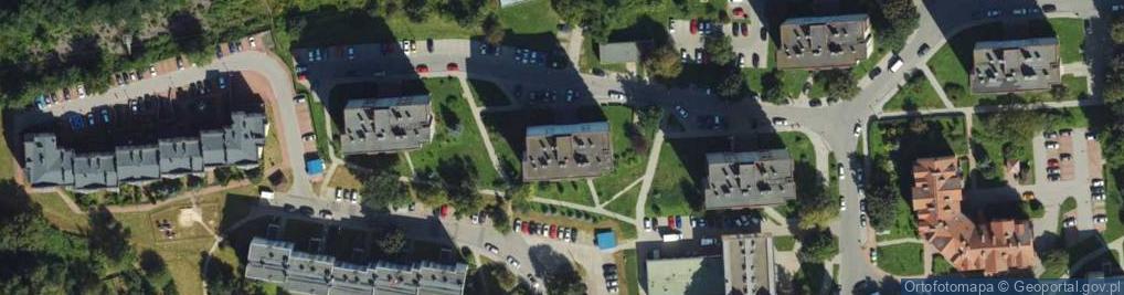 Zdjęcie satelitarne Janusz Piksa - Działalność Gospodarcza