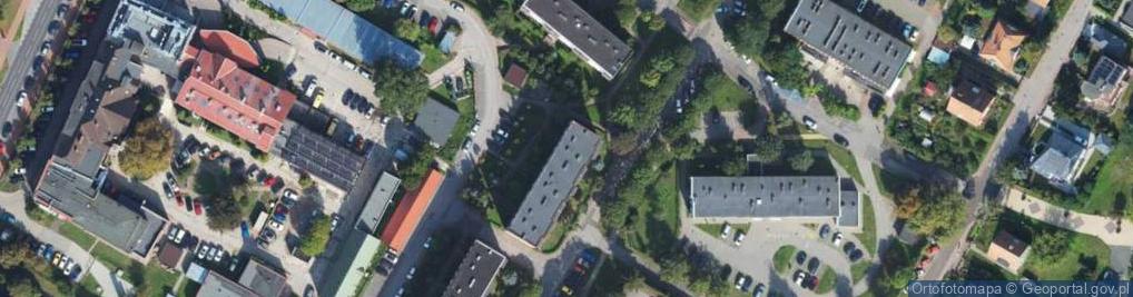 Zdjęcie satelitarne Janusz Podobiński - Działalność Gospodarcza