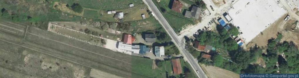 Zdjęcie satelitarne Janusz Przysiężniak Zakład Remontowo-Budowlany