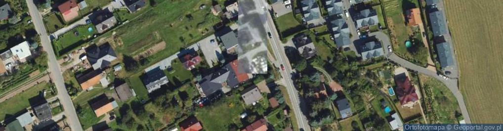 Zdjęcie satelitarne Janusz Wadowski Blacharstwo, Lakiernictwo Pojazdowe i Handel