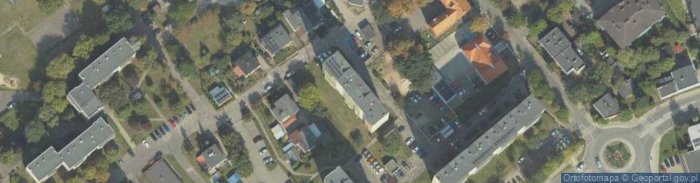 Zdjęcie satelitarne Janusz Zieliński - Działalność Gospodarcza