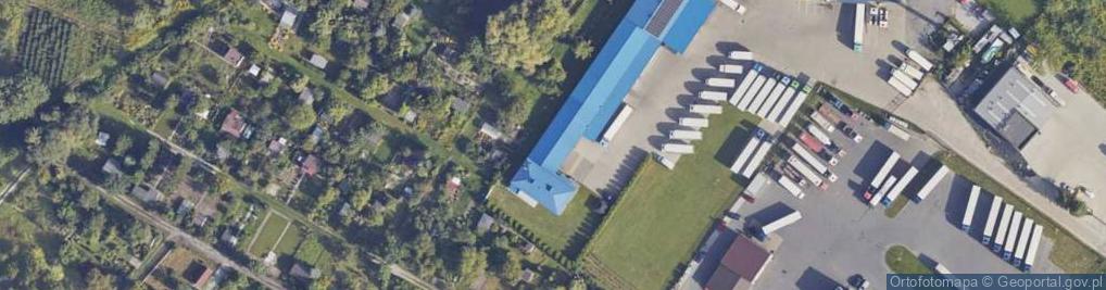 Zdjęcie satelitarne Jarmus Krzysztof Usługi Transportowe Jarmus