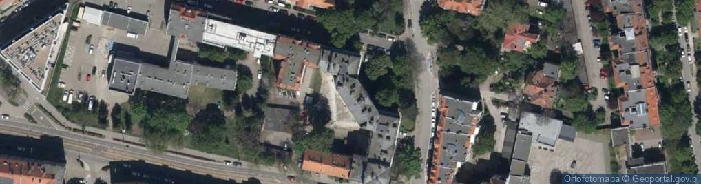 Zdjęcie satelitarne Jarosław Makuch Cyfra Przedsiębiorstwo Handlowo-Usługowe