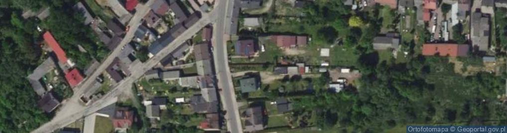 Zdjęcie satelitarne Jarosław Pakuła Przedsiębiorstwo Handlowo Usługowe Jaro - Las