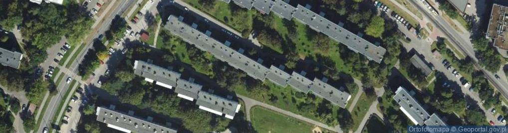 Zdjęcie satelitarne Jarosław Radwański Urszula Kulig