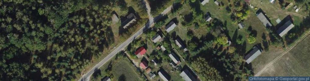 Zdjęcie satelitarne Jarosław Simoniuk Stolarstwo i Tartacznictwo