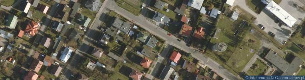 Zdjęcie satelitarne Jarosław Tomasz Sikora Usługi Projektowe Proj San