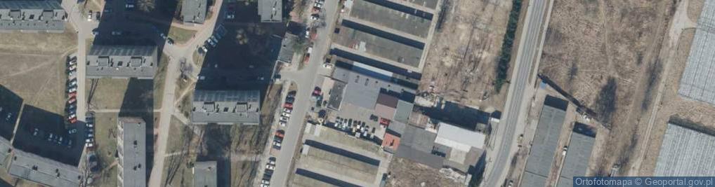 Zdjęcie satelitarne Jarosław Ziarkowski Stacja Obsługi Samochodów Daewoo