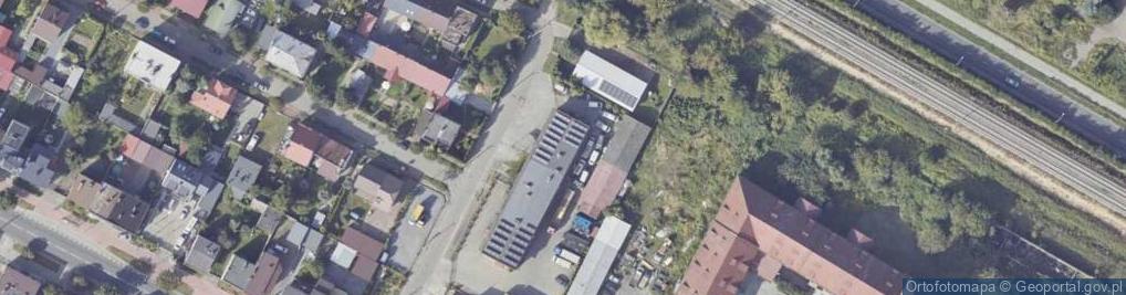 Zdjęcie satelitarne Jaroszka Siejka Kozłowski Przedsiębiorstwo Handlowo Usługowe Koral