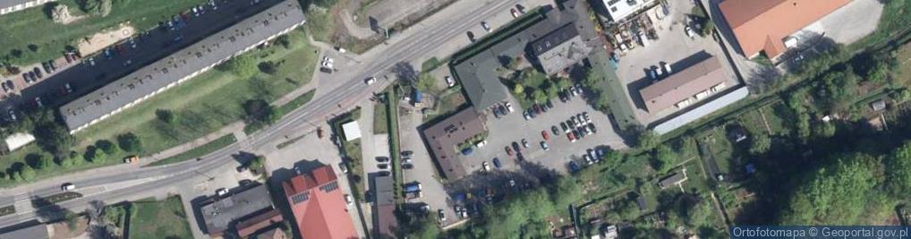 Zdjęcie satelitarne Jastrzębski Zakład Wodociągów i Kanalizacji