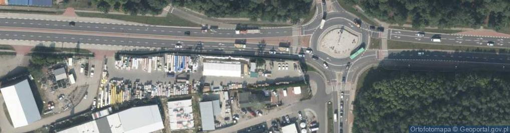 Zdjęcie satelitarne Jawis Przeds Handlowo Usługowe