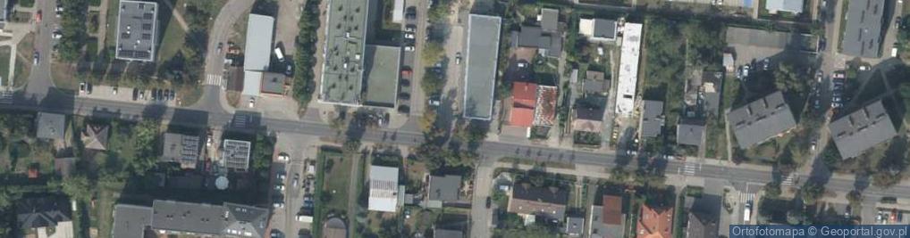 Zdjęcie satelitarne Jawita Hurtownia Artykułów Tapicerskich Export Import