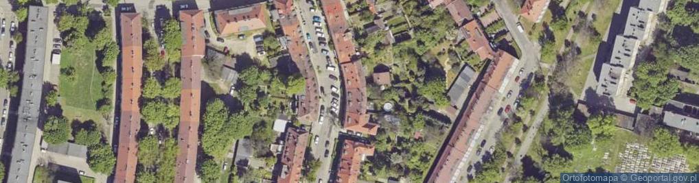 Zdjęcie satelitarne Jaworowska