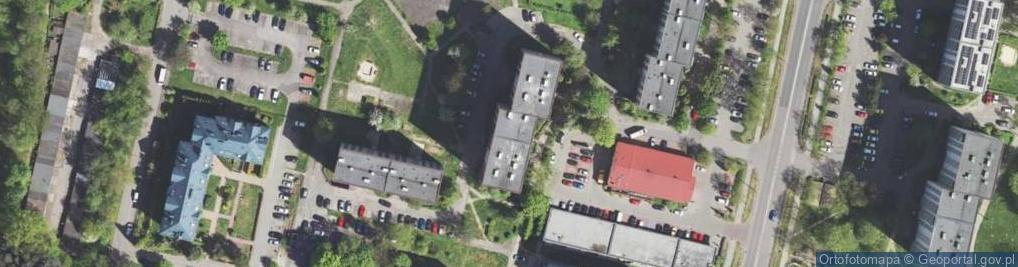 Zdjęcie satelitarne Jaworznickie Towarzystwo Tenisowe