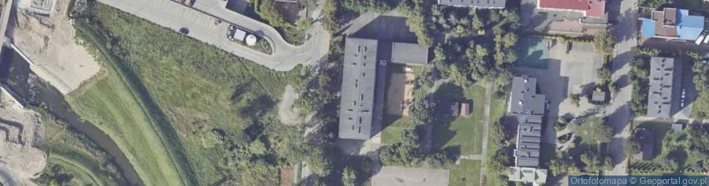 Zdjęcie satelitarne Jedenastka w Ostrowcu Świętokrzyskim