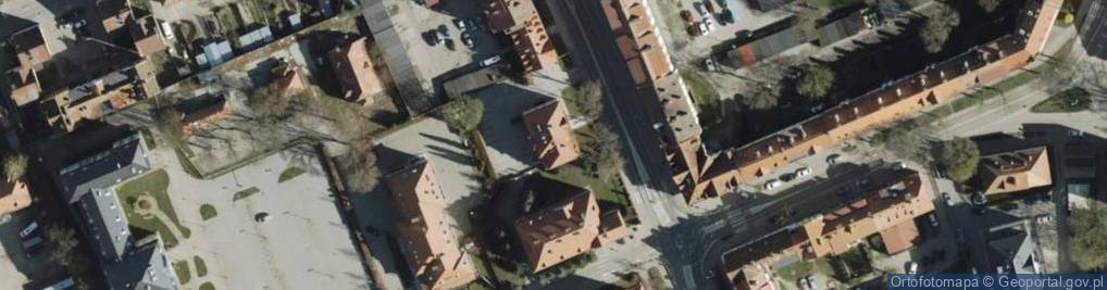 Zdjęcie satelitarne Jednostka Wojskowa 3732 Ostróda