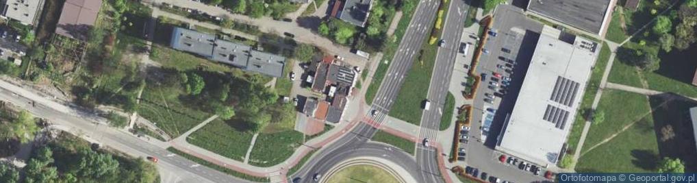 Zdjęcie satelitarne Jędras Rafał Raf-Transport