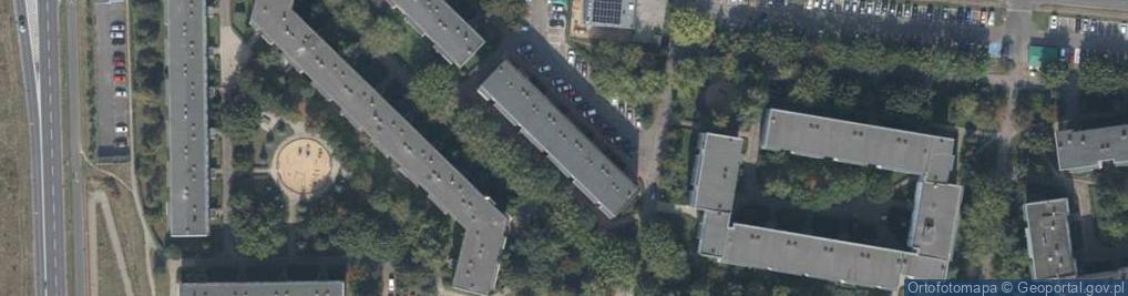 Zdjęcie satelitarne Jędrzej Kuczyk Testoserv