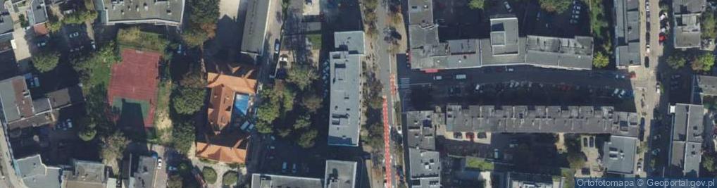Zdjęcie satelitarne Jędrzej Sikorski Tredecor
