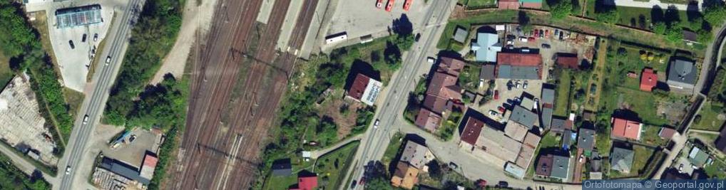 Zdjęcie satelitarne Jędrzejas Wymiany Walut