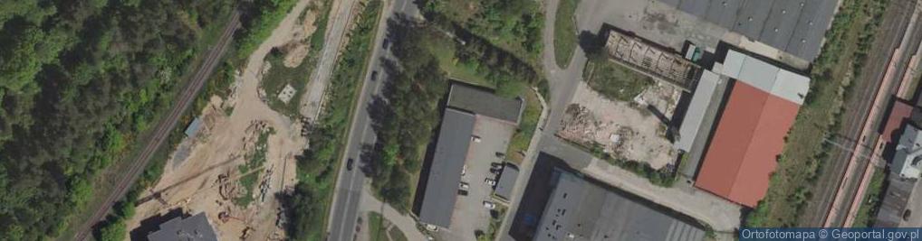 Zdjęcie satelitarne Jeleniogórskie Centrum Wspierania Przedsiębiorczości