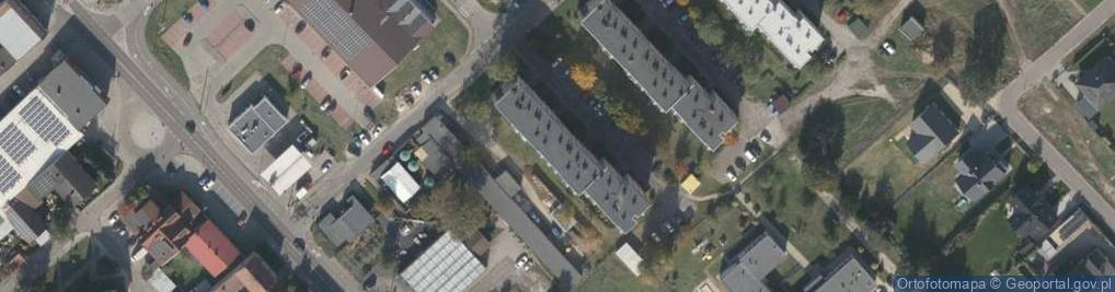 Zdjęcie satelitarne Jerominek Mariusz Zakład Usług Leśnych Drewmar